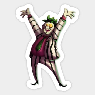 Beetlejuice - Alex Brightman Sticker